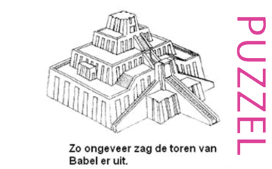 Puzzel – Genesis 11 – de torenbouw van Babel 5