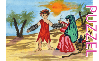 Puzzel – Genesis 25, 27 – Jakob, Ezau, zegen 4