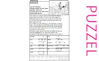 Puzzel – Numeri 11 – Mozes, straf, Israël, kwartels