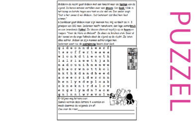 Puzzel – Rechters 6, 7, 8 – Richteren, Gideon 1