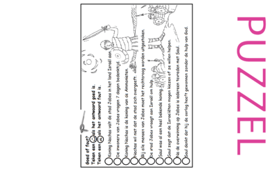Puzzel – 1 Samuel 11 – Jabes, Saul, koning 9