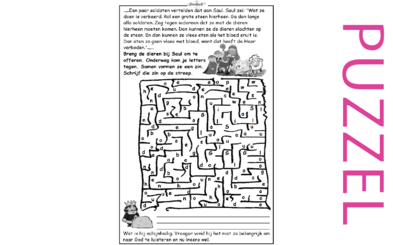 Puzzel – 1 Samuel 14 – Saul schijnheilig 5