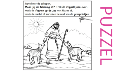 Puzzel – 1 Samuel 16 – schaapherder David gezalfd 8