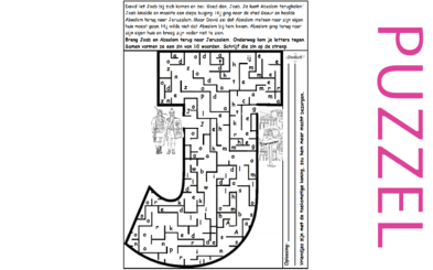 Puzzel – 2 Samuel 14 – Absalom, David, Joab 6