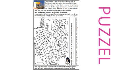 Puzzel – 2 Samuel 14 – Absalom, akker Joab 8