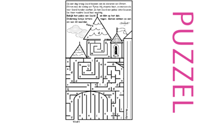 Puzzel – 2 Samuel 5, 1 Kronieken 14 – Chiram, bouw paleis