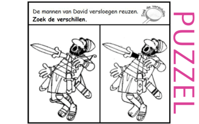 Puzzel – 2 Samuel 23, 1 Kronieken 11 – David’s dappere helden, reuzen 5