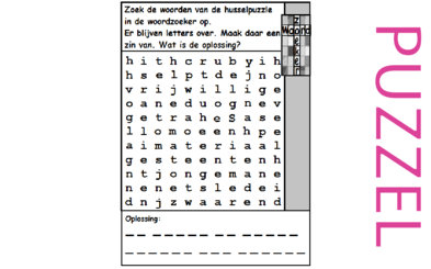 Puzzel – 1 Kronieken 29 – vraag om bouwmateriaal tempel 8