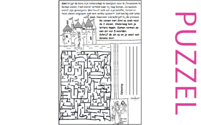 Puzzel – 2 Samuël 16, 19, 1 Koningen 2  – Simi gestraft