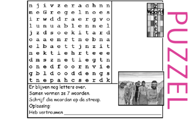 Puzzel – 2 Kronieken 14 – Juda oorlog, Asa vertrouwt op God, Zerach verliest