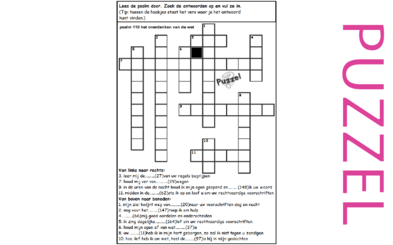 Puzzel – Psalm 119 – a. Overdenken van de wet