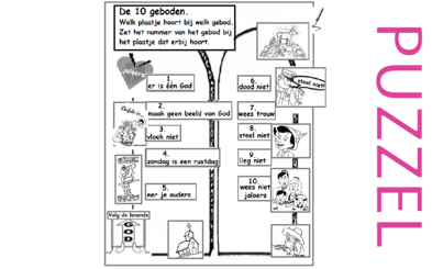 Puzzel – Psalm 119 – Wet