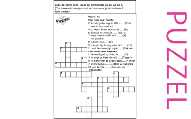 Puzzel – Psalm 16 – Stoppen met afgoden dienen, geluk