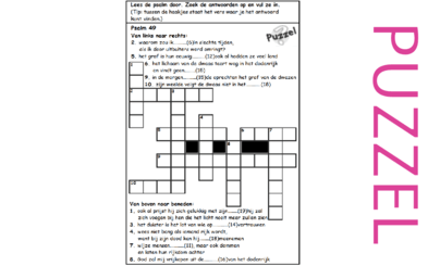 Puzzel – Psalm 49 – Maar mij zal God vrijkopen