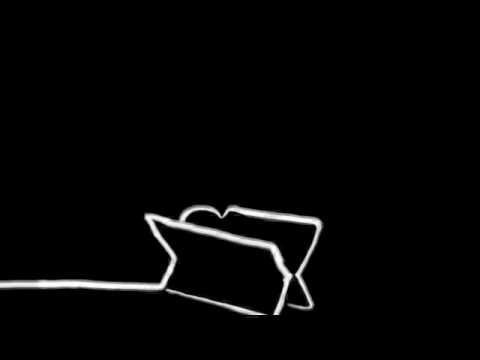 Tekening van kribbe naar kruis