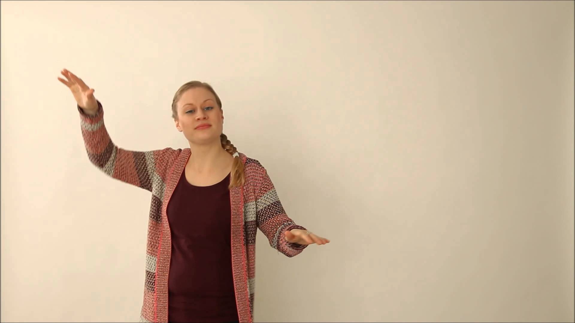 U zij de glorie (met gebaren voor doven)