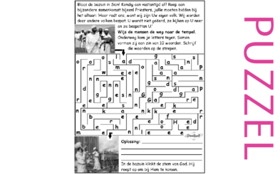 Puzzel – Joël 2 – Heer redt ons!, spot