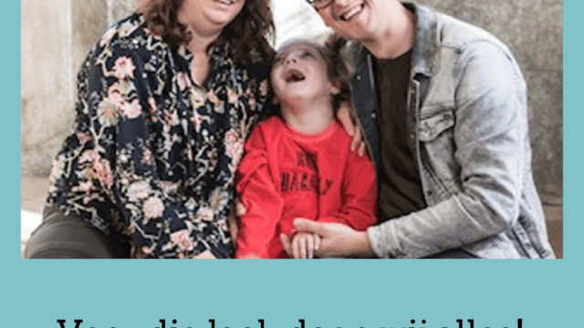 Het krijgen van een kind met een beperking is niet ‘zielig’!