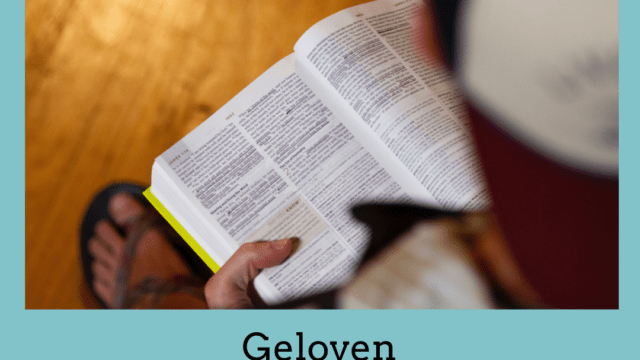 Geloven is zeker weten – bijbellezen met een sociale beperking