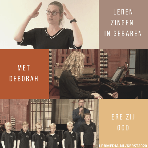 Ere zij God - ondersteund met gebaren