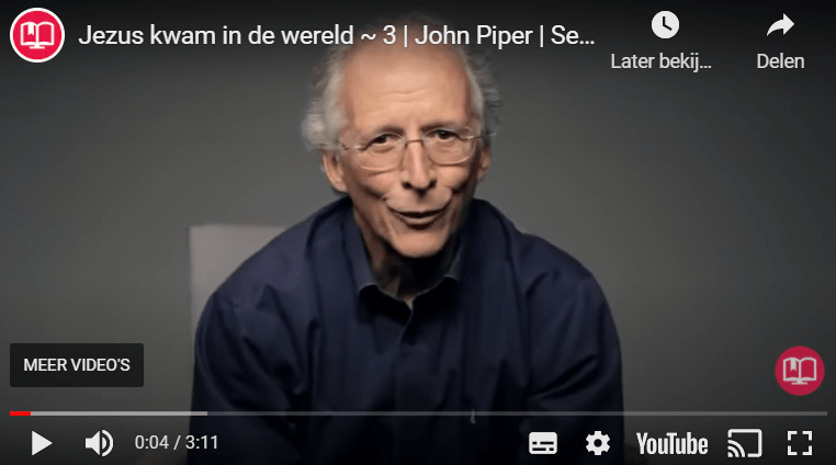 Jezus kwam in de wereld ~ 3 | John Piper | Serie over "De glorie van God"