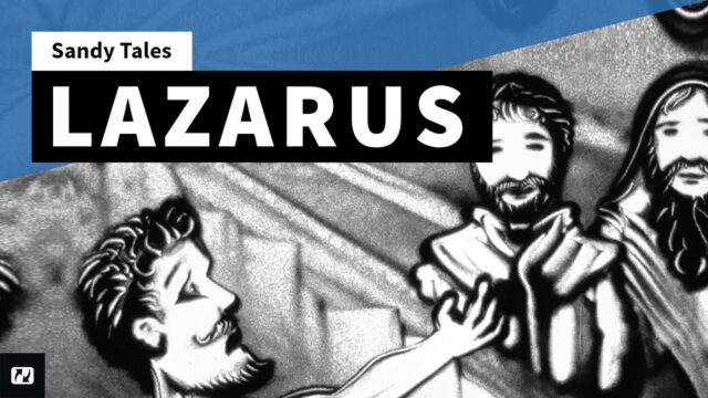 Sandy Tales: Rijke man en arme Lazarus